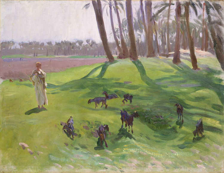 Landscape with Goatherd (mk18)